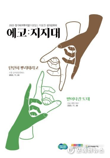 경기에코뮤지엄(지붕없는 박물관) 성과공유회 – 포스터