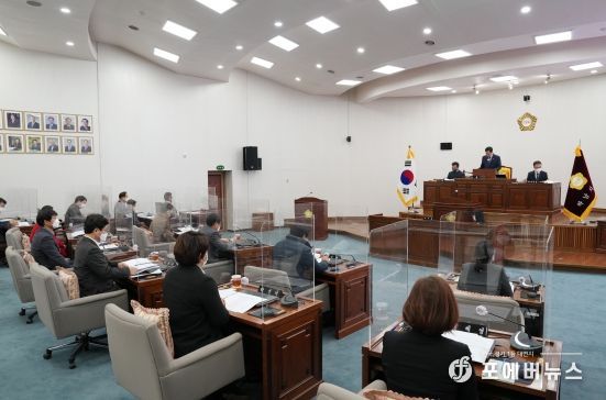 하남시의회는 21일 제317회 제2차 정례회 제3차 본회의를 끝으로 올해 공식 의사일정을 마무리했다. (사진_하남시의회 제공)