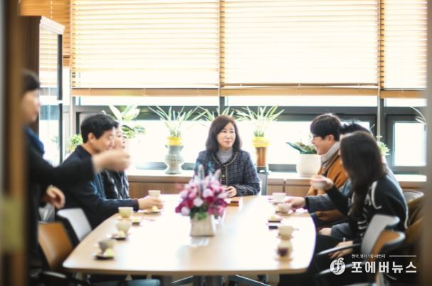 김경희 화성시의회 의장, 한국예총 화성지회 간담회
