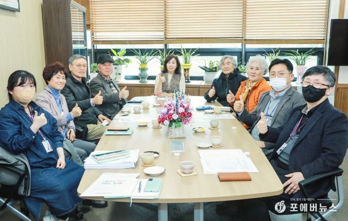 화성시의회, 화성서부노인복지관 회원 간담회