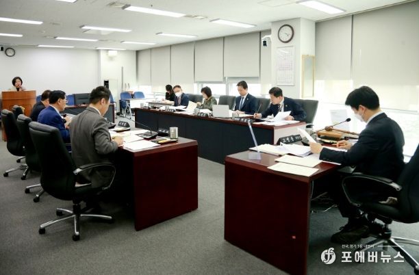 제281회 성남시의회 임시회 경제환경위원회 마쳐