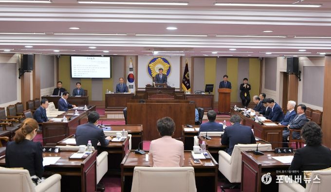 포천시의회, 제171회 임시회 개회