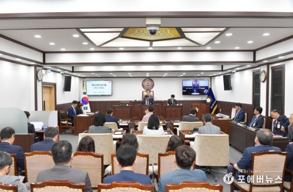 제320회 동두천시의회 임시회 폐회