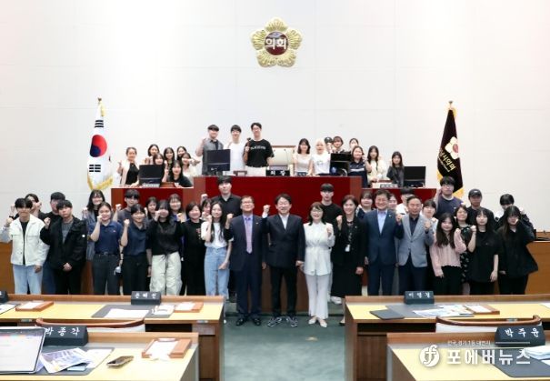 성남시의회 박광순 의장, 가천대학교 학생 상대로 특강 진행