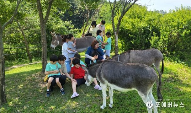 장애아동통합어린이집 연계 동키동산 치유프로그램