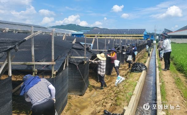 동두천시의회, 수해복구 지원 봉사활동 실시