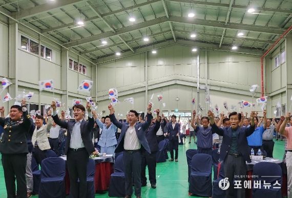 신둔면 한천회, 제78주년 광복절(8·15) 기념행사 개최
