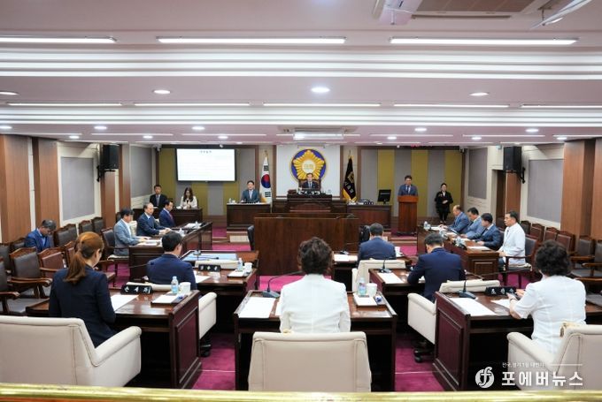 포천시의회, 제173회 임시회 개회