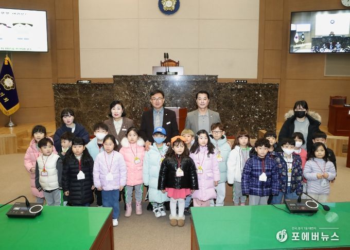 이천시 한마음 유치원, 이천시의회 견학 방문