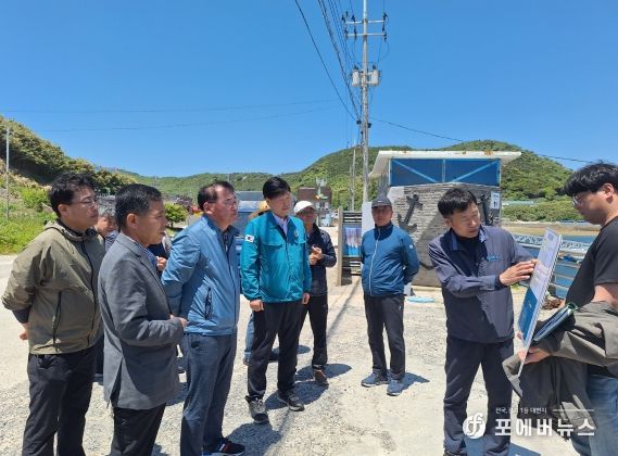 김종훈 전북자치도 경제부지사, 군산 어청도‘현장속으로’