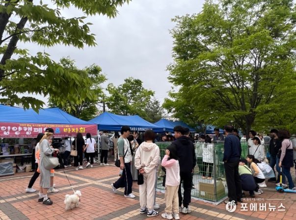 익산시, 입양·홍보 캠페인