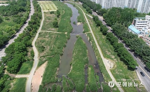 전주천․삼천 재해예방 하도 정비 현장 사진