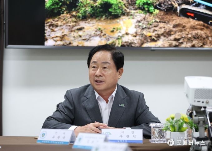 주광덕 남양주시장, 지역자율방재단 재난 대응 활동 격려