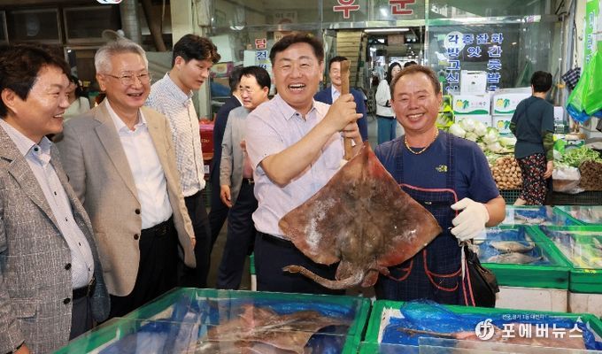 추석 맞이 익산 북부시장 장보기 행사