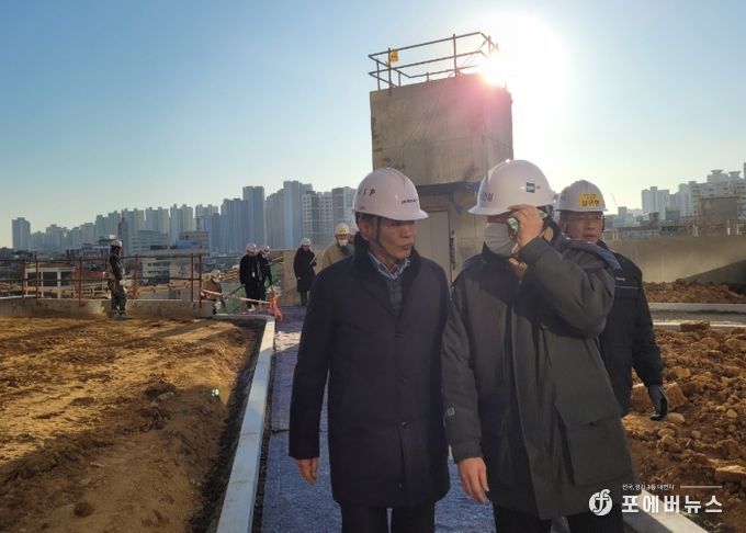 미추홀구 김을수 부구청장, 관내 주요시설 및 사업 현장 31개소 방문해