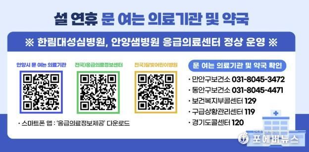 안양시, 설 연휴 응급의료체계 유지를 위한 응급의료협의체 개최