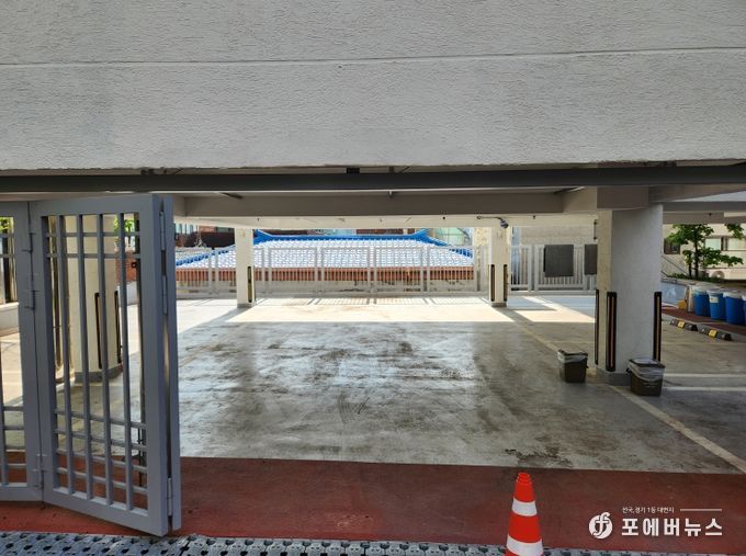 개방 부설주차장-성신여자대학교 외부 기숙사 ‘성미료’ 부설주차장 전경