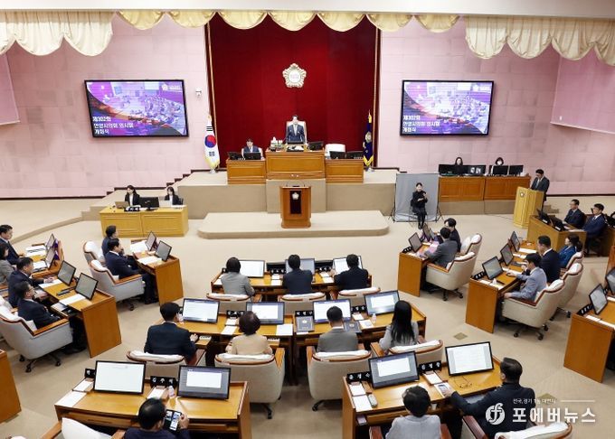 안양시의회, 제302회 임시회 마무리