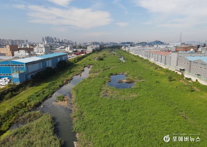 인천 서구, 석남유수지 기후대응 도시숲 조성