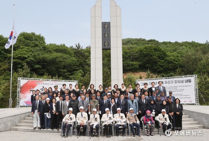 옹진군 “서해 최북단에서 울리는 나라사랑의 묵념” '제70회 현충일 추념식'