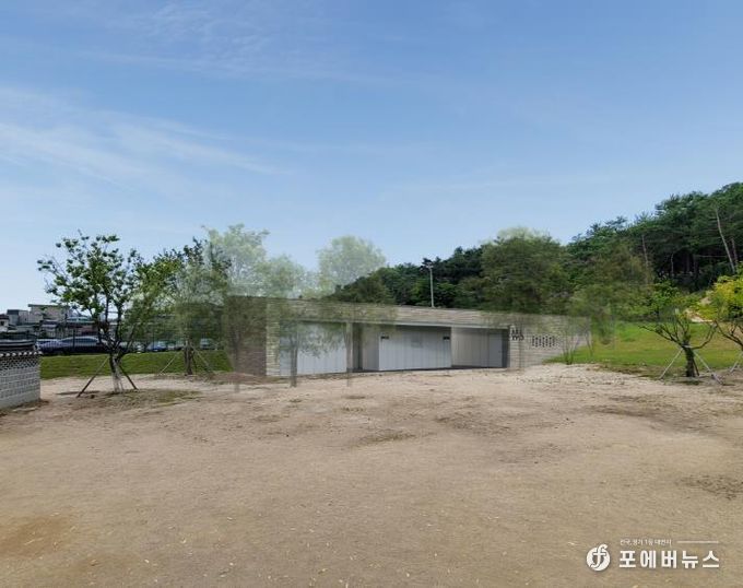 화성행궁 화장실 조감도