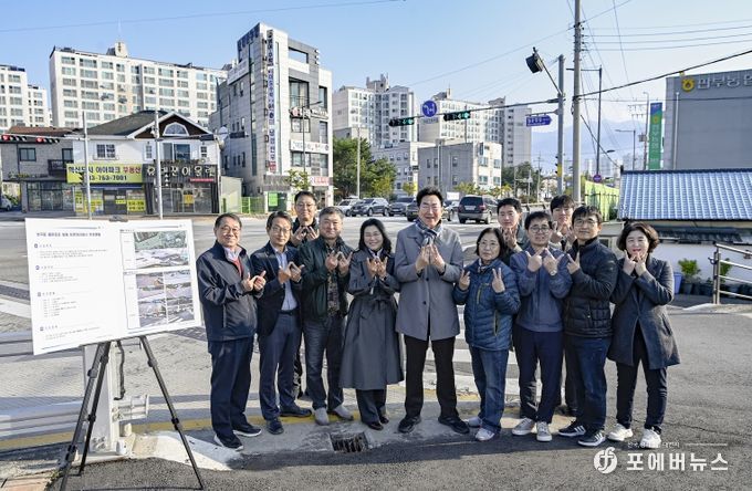 원강수 원주시장, 효율성 높은 소규모 생활밀착형 사업 현장 방문