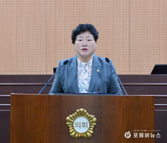 광주광역시 김영순 북구의원_‘조경·식재 사업 사후관리 및 계약 투명성 강화 촉구’ 5분 자유 발언