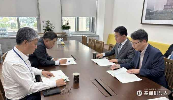 예산 확보 활동 사진