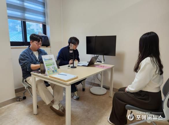 2026학년도 대입 수시 대비 모의면접이 이뤄지고 있다.