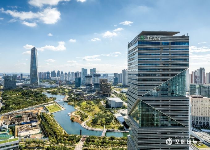 송도지타워(IFEZ) 전경