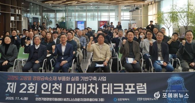 인천시, 제2회 ‘인천 미래차 테크포럼’