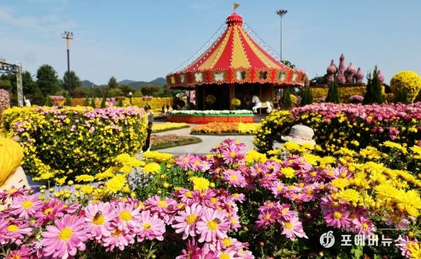 겨울빛축제 포스터, 2025 대한민국 국향대전 전경