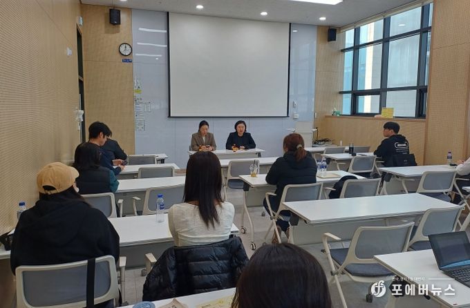 백슬기 의원, 서지영 의원님(청년 인턴 간담회)