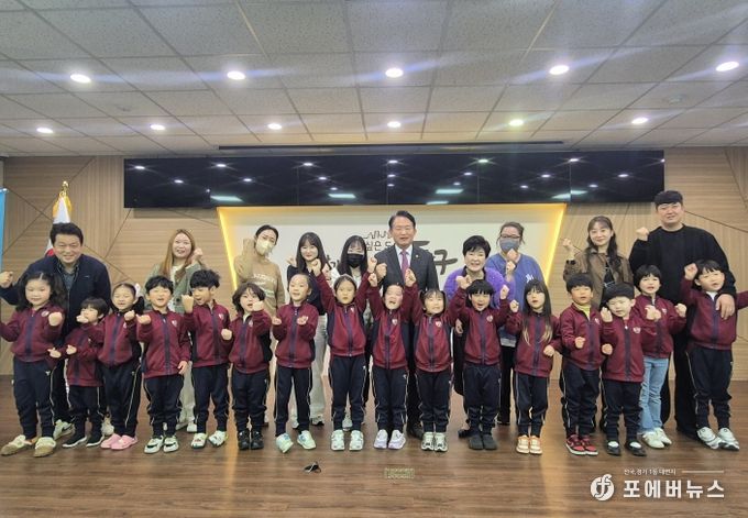 동구 정원어린이집, 수세미차 판매수익금 기탁