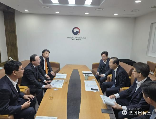 김덕현 연천군수, 김윤덕 국토교통부 장관과 지역현안 논의