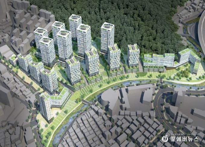 서대문구 홍은동 8-400번지 일대 홍은15구역 ‘조감도’