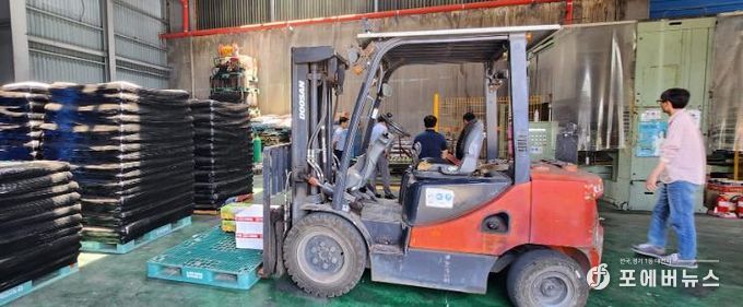 무기질 비료 사진