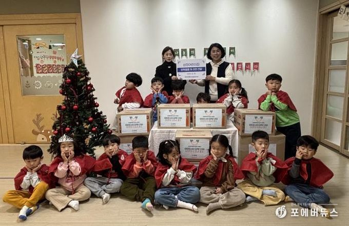 안성시동부무한돌봄네트워크팀, 삼정어린이집 ‘나눔의 녹색장터’ 물품 및 라면 후원 받아