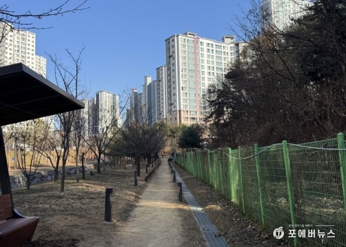 청계동 이음정원 연계 맨발걷기길