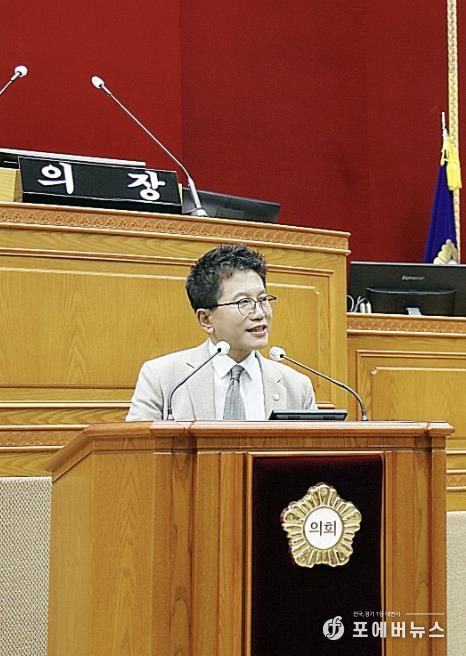 안양시의회 허원구 의원, 5분 자유발언