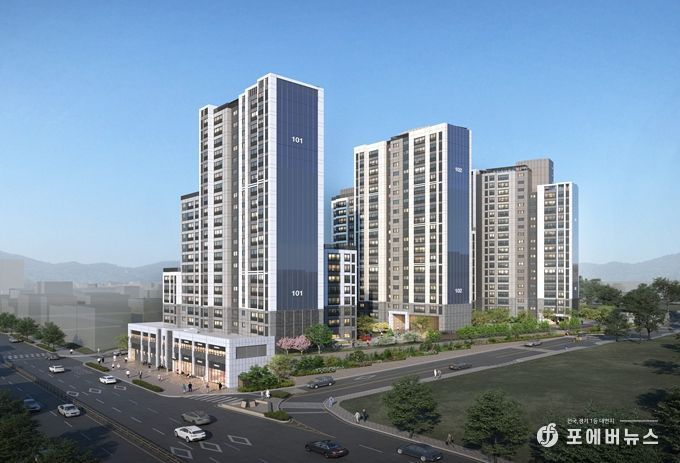 투시도(통합심의 조치계획 수립 및 인허가 과정 등에서 조정될 수 있음)