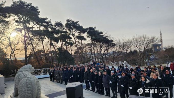 평택시, 현충탑 신년참배로 병오년 새해 시작