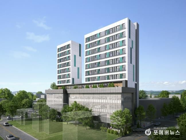 완도군 청년 공공 임대주택 조감도