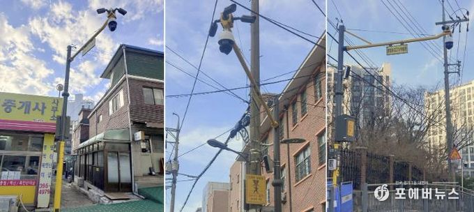 최근 서대문구가 학교 주변 안전 강화와 학생 보호를 위해 설치한 방범용 CCTV