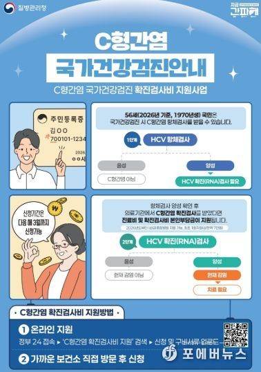 연수구, ‘C형간염 확진검사비 지원사업’ 모든 의료기관으로 확대