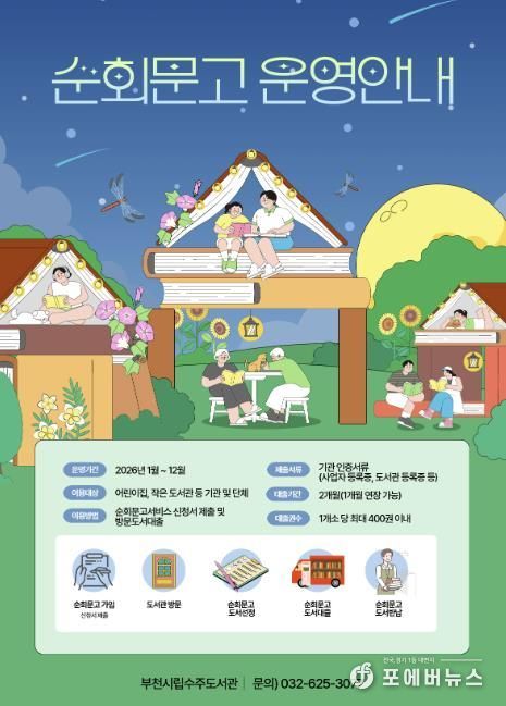 2026년 순회문고 서비스 포스터