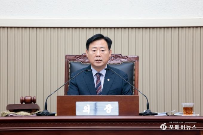 구리시의회 신동화 의장 GTX-B 정차 및 대광법 개정 촉구 결의안 채택