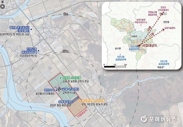 위치도(진안군)