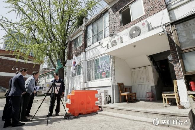 미래타운으로 지정된 행신동 연세빌라 방문