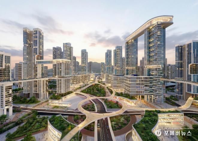 상도동 통합개발 조감도